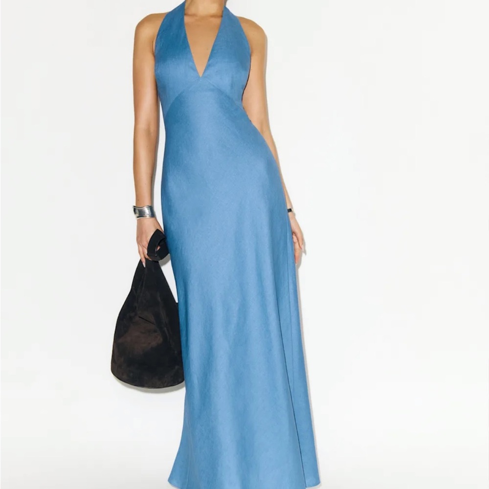 Delilah Linen Dress Reformation
